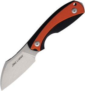 Viper Lille 2 Fixed Blade - Black Orange G10