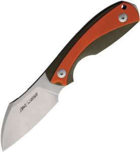 Viper Lille 2 Fixed Blade - Orange Green G10