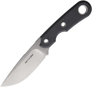 Viper Basic1 Fixed Blade - Black Canvas Micarta