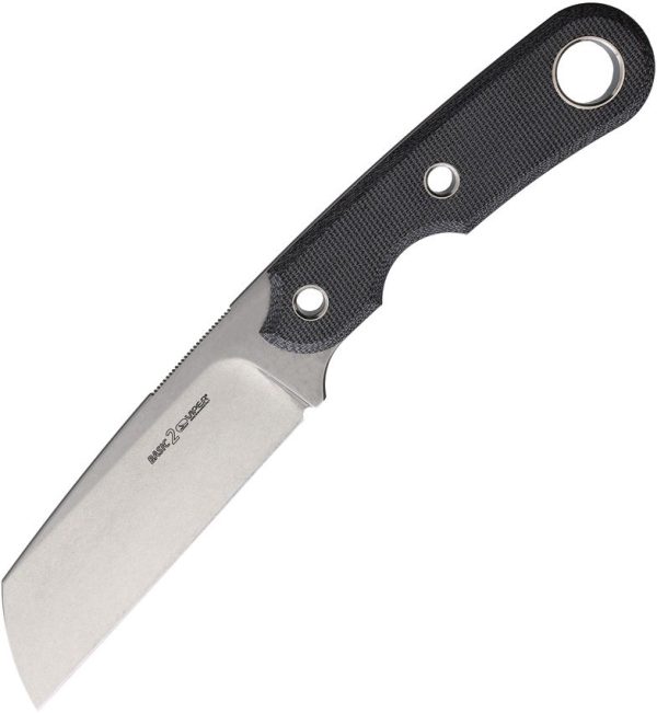Viper Basic2 Fixed Blade - Black Canvas Micarta