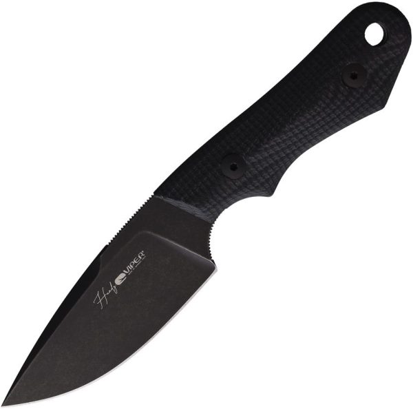 Viper Handy Fixed Blade CPM MagnaCut Black Kydex Sheath