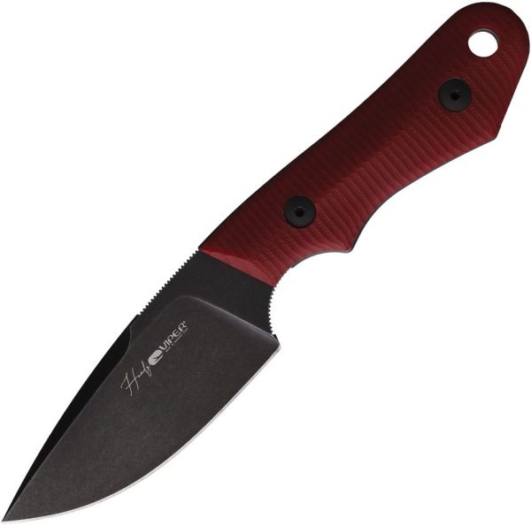 Viper Handy Red G10 - 3.5 inch MagnaCut Fixed Knife
