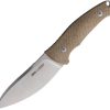 VT4044CN Viper Nordlys Fixed Blade Knife 4" Bohler N690 Natural Canvas Micarta