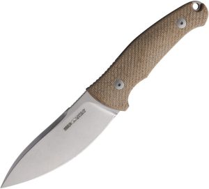 Viper Nordlys Fixed Blade N690 Stainless Natural Canvas Micarta