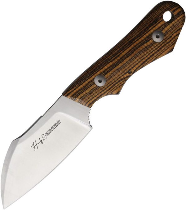 Viper Handy 2 Fixed Blade M390 Bocote Wood Handle Knife