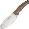 VT4054CN Viper Ranger Fixed Blade Knife 4.5" N690 Stonewash Natural Micarta