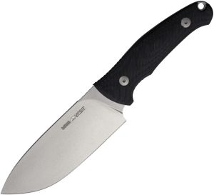 Viper Ranger Fixed Blade N690 Stainless Black Handle Knife
