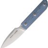 Viper Mirror1 Fixed Blade Knife 2.63" M390 Denim Canvas w/ Sheath