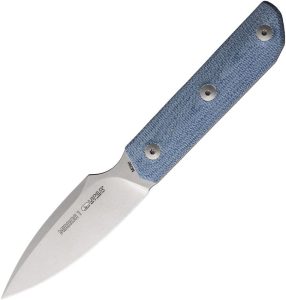 Viper Mirror1 Fixed Blade M390 Denim Canvas Micarta Knife