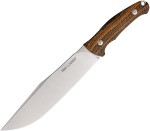 Viper Trail Fixed Blade N690 Bocote Wood Handle Knife
