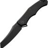 Viking Tactics RekkeR Framelock Black Stonewash CPM-20CV Folding Knife