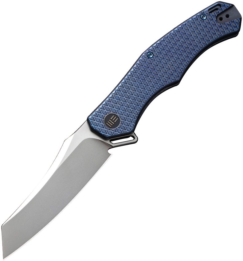 Viking Tactics RekkeR Framelock Blue Folding Knife 3.63" CPM-20CV