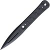 VZ Grips Executive Dagger Fixed Blade Knife Black G10 2.75in w/ Sheath