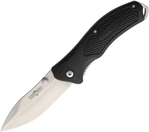Western Blacktrax Linerlock - 3in Drop Point