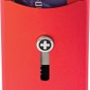 Wagner Super Slim Wallet Flash Red with Aluminum Construction