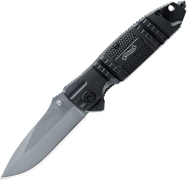 WAL50717 Walther Silver Tac Assisted Linerlock - 440C