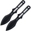 Walther ATK Advanced Throwing Knife 5.5" Black 420 Stainless 2-Piece Set