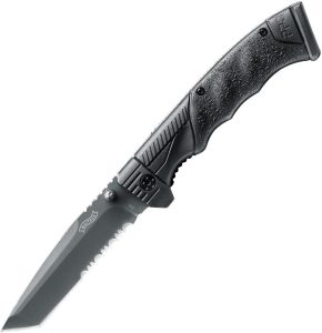 Walther PPQ Linerlock - Gray Titanium Tanto 440C