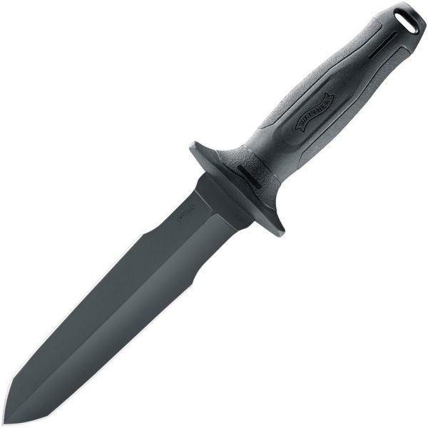 Walther DagTac 1 Double Edge Fixed Blade - Gray Finish