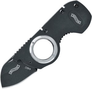 Walther Framelock Compact EDC - Black Metal Handle