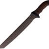 Walther MachTac 5 Machete 13" Blade Brown Wood Handle