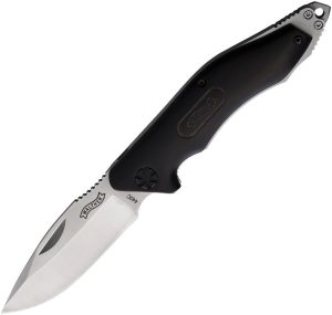 Walther BNK5 Linerlock Folding Knife 440C Stainless Black Wood