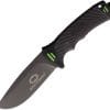 WithArmour Nightingale Fixed Blade Knife 4.88" D2 Steel Black