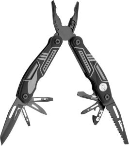 WAR010BG WithArmour Ranger Multi Tool - Black Stainless 10-Tool