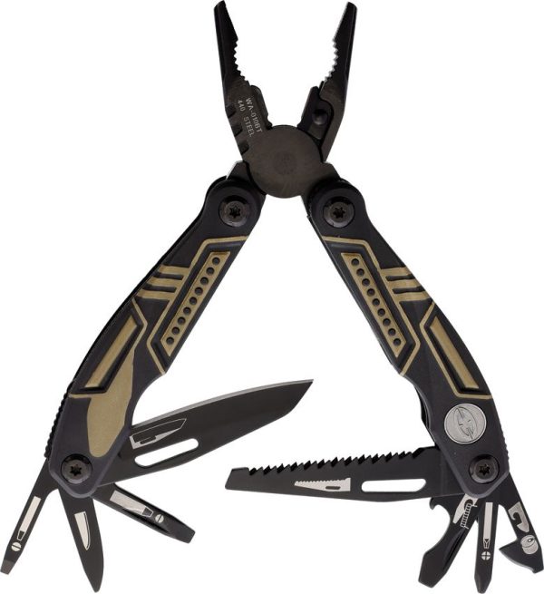 WithArmour Ranger Multi Tool - Black Tan TPR 10-Tool