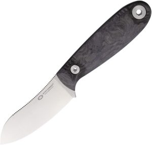 WithArmour Ness Muk 2 Fixed Blade Knife VG-10 Carbon Fiber