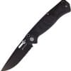 WithArmour Mercenary Slip Joint Folding Knife 4.25" 12C27 Black