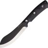 WithArmour Big Muk Fixed Blade Knife 6.5" 1095HC Steel Black Micarta