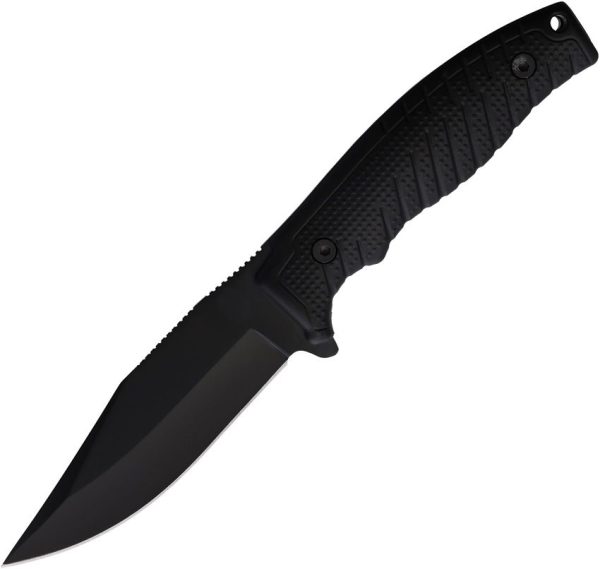 WithArmour Fixed Blade - Black Stainless Clip Point