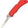 Wiebe Knives Red Fox Lockback Scalpel Folding Knife with 24 Blades