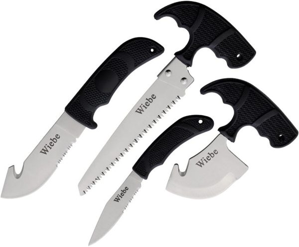 Wiebe Knives Big Game Processing Kit 4-Piece
