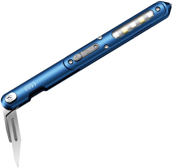 WUBEN E62 Rechargeable Multi-Tool Penlight - Blade & Breaker