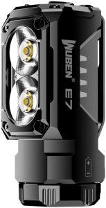 WBNE7 WUBEN E7 Mini Rechargeable Keychain Flashlight - Black