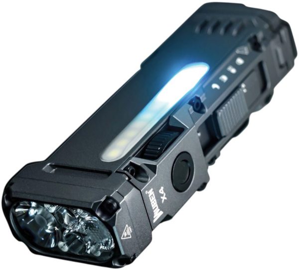 WBNX4BLK WUBEN X4 Rechargeable Flashlight - 1500 Lumens