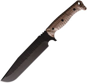 Wachtman Grandmaster Fixed Blade - Tan Micarta 80CrV2