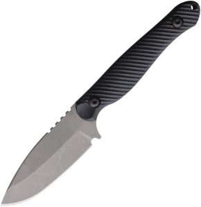 Wachtman Eddy 2 Fixed Blade - Black Micarta AEB-L