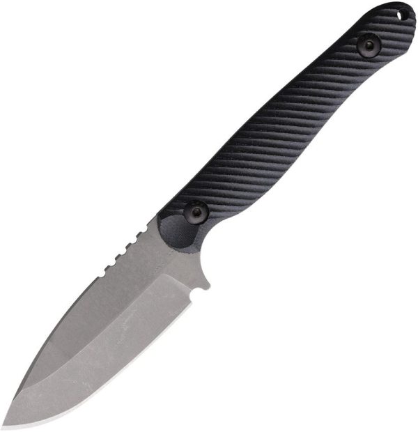 Wachtman Eddy 2 Fixed Blade - Black Micarta AEB-L