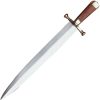 Windlass Arkansas Toothpick Fixed Blade 13" Carbon Steel Brown