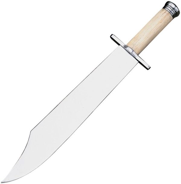 WD400266 Windlass Texas Bowie Fixed Blade Knife 13.5" Carbon Steel Bone