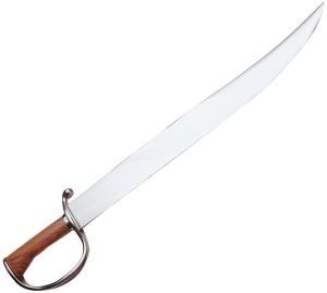 Windlass D-Guard Bowie 17" Carbon Steel Fixed Blade Knife