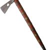 Windlass Peacepipe Tomahawk 24" Stainless Blade Brown Wood Handle