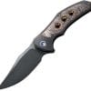 We Knife Co Ltd Magnetron Framelock Folding Knife CPM-20CV Black
