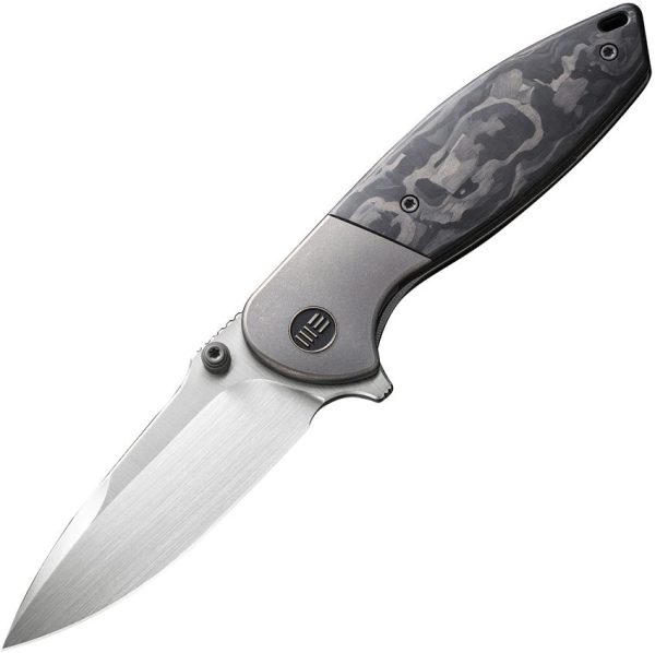 We Knife Co Nitro Mini Framelock CPM-20CV Carbon Fiber Folding Knife