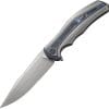 We Knife Co Ltd Zonda Framelock 4" CPM-20CV Marble CF Folding Knife