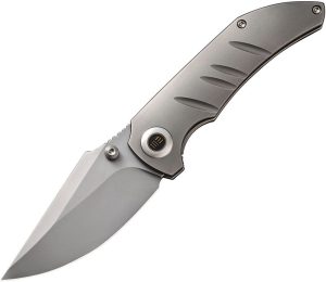 We Knife Co Riff-Raff Framelock CPM-20CV Titanium Folding Knife