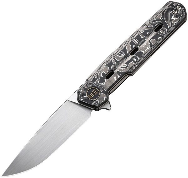 We Knife Co Navo Linerlock Folding Knife CPM-20CV Aluminum